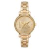 Relógio Michael Kors Feminino Dourado Mk4334/1DI 2 relogio michael kors sofie feminino mk4334 1di 1975 1 20200416180626