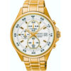 Relógio Masculino Seiko Cronógrafo Dourado SKS632B1 B2KX 1 sks632b1 b2kx 2