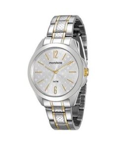 1002639 relogio feminino mondaine 78708lpmvba3 analogico pulseira de aco prata m10 636810323720298414